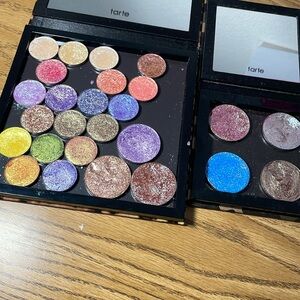 Indie single eyeshadow bundle of 26 with palettes